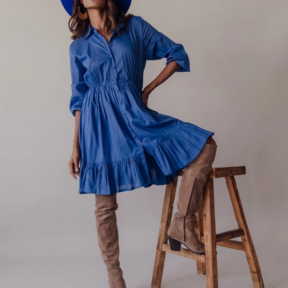 Pinch.  Elegant. Feminine. Effortlessly Chic.Ruffled. Romantic. Softly Stylish.